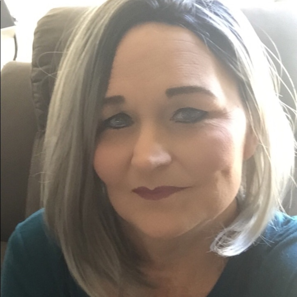 Gray ombré bob wig